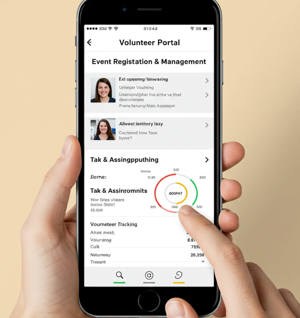 Volunteer Portal Interface