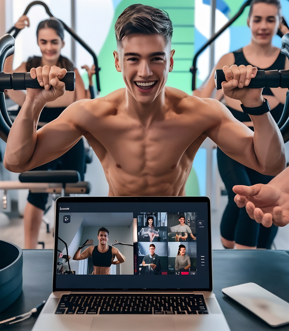 Online 24 hour Fitness Marketplace Image