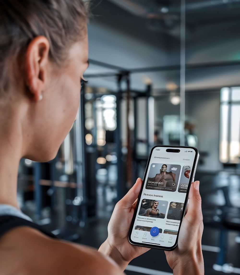 Social Media Fitness App Development Image