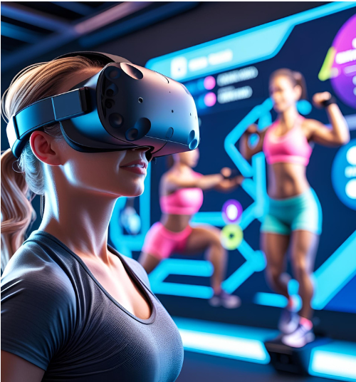 VR Fitness Training Icon