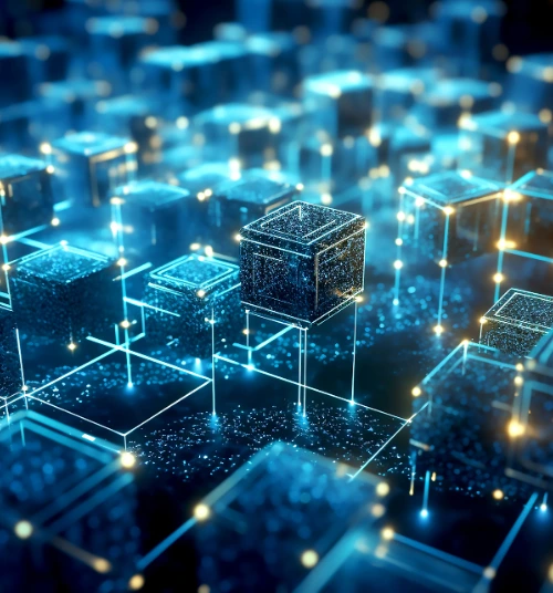 Blockchain Development Icon