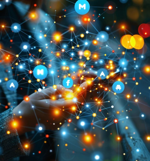 AI in Social Networking Icon