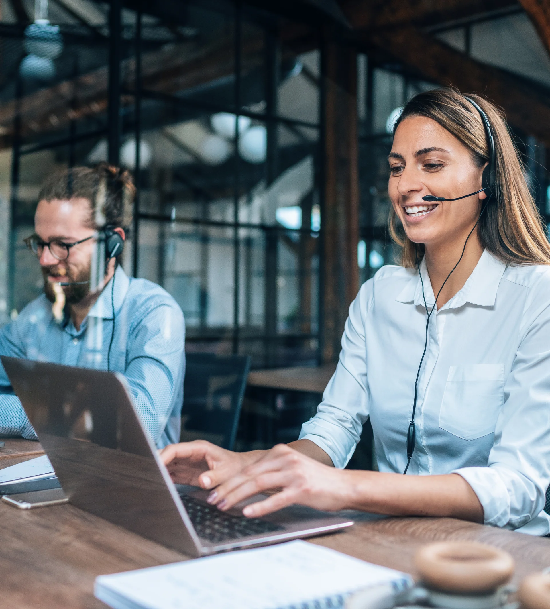 call center system process