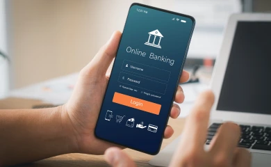 Fintech Cryptocurrency Integration Icon