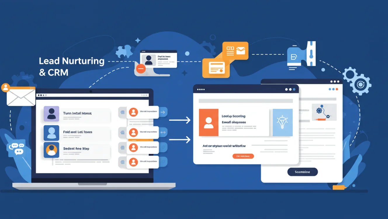 Lead Nurturing & CRM Icon